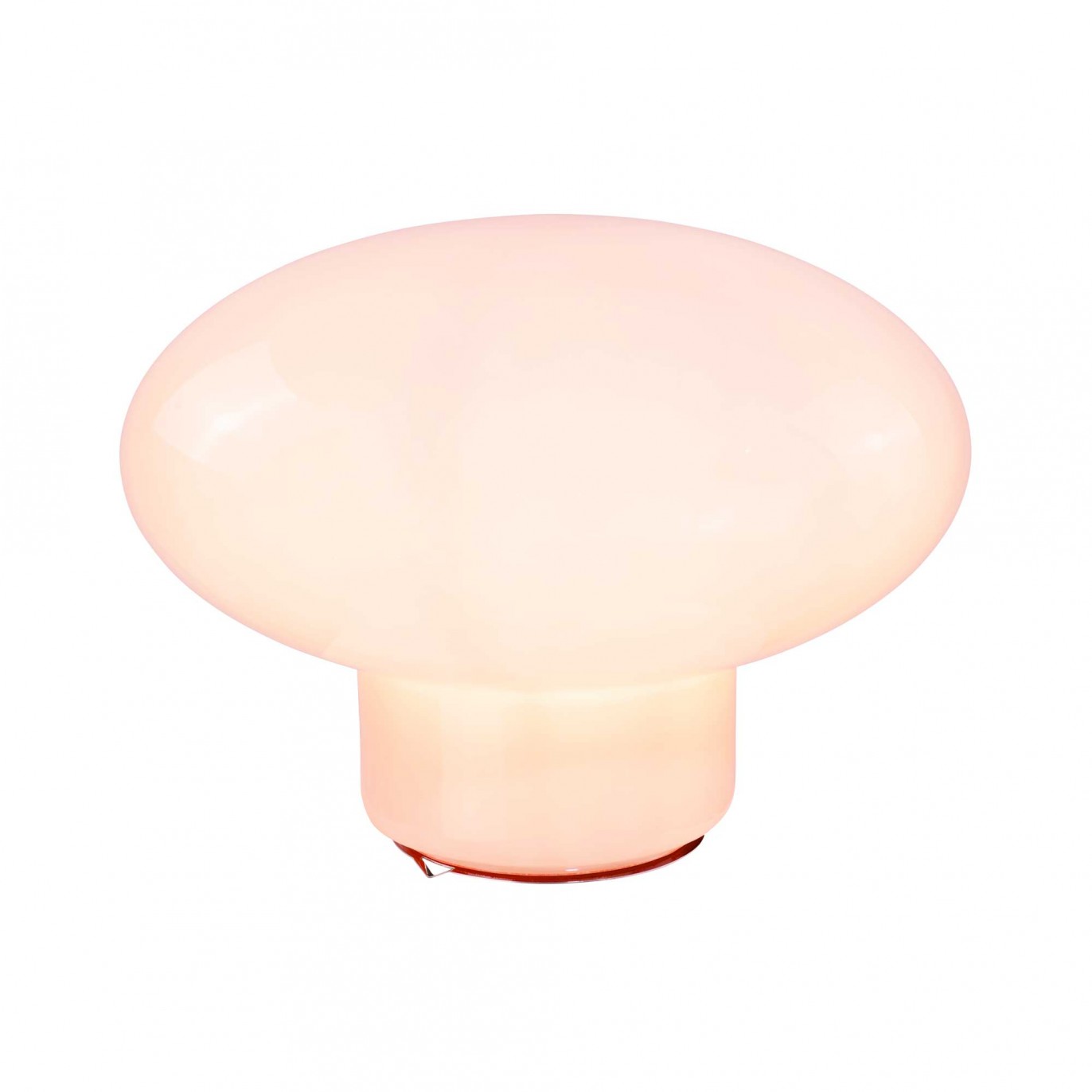 Lampe à poser XXL en verre coloré style pop - OVALIE