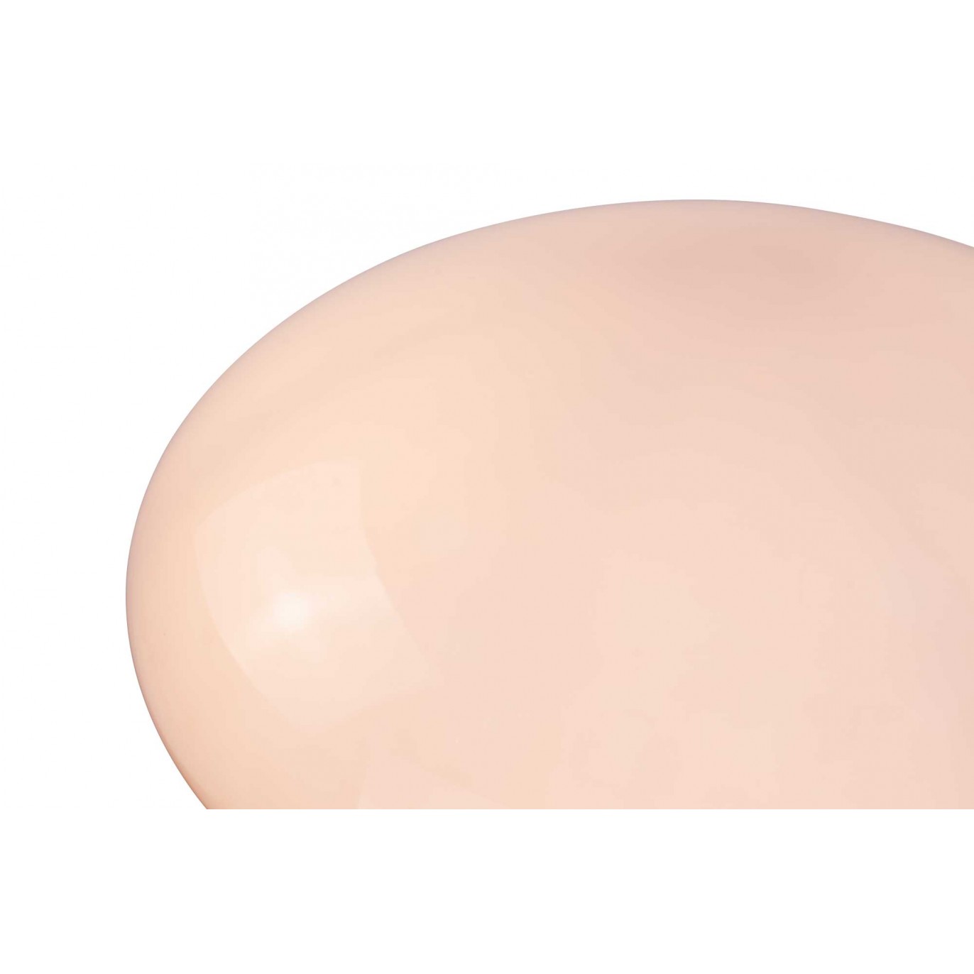 Lampe à poser XXL en verre coloré style pop - OVALIE