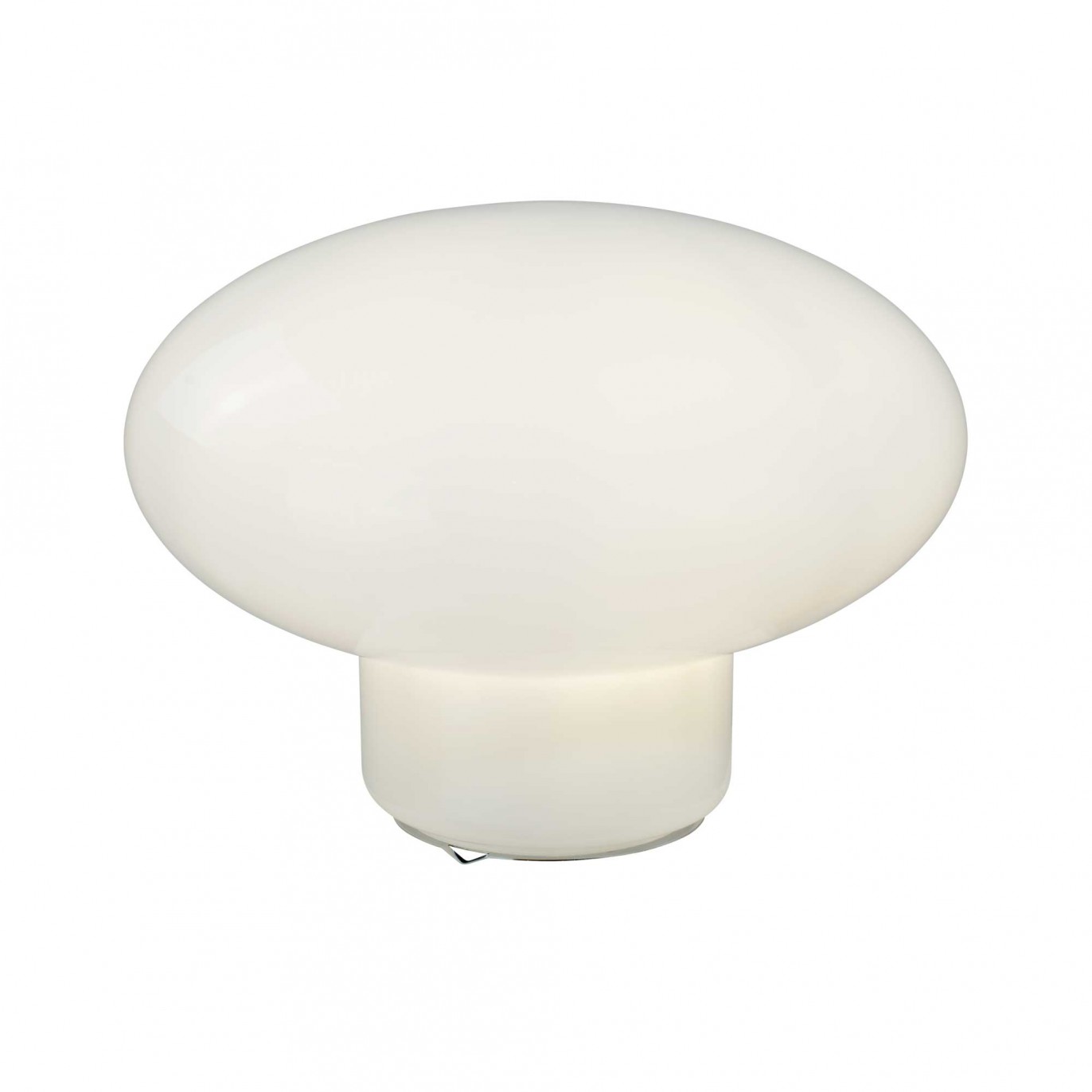 Lampe à poser XXL en verre coloré style pop - OVALIE