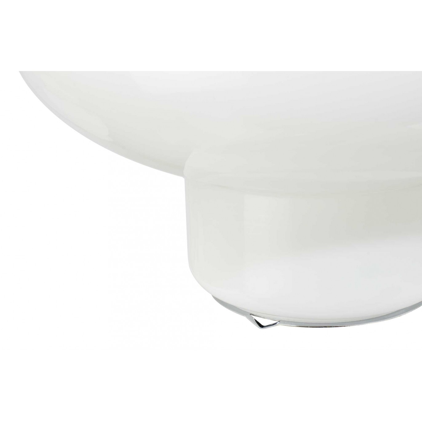 Lampe à poser XXL en verre coloré style pop - OVALIE
