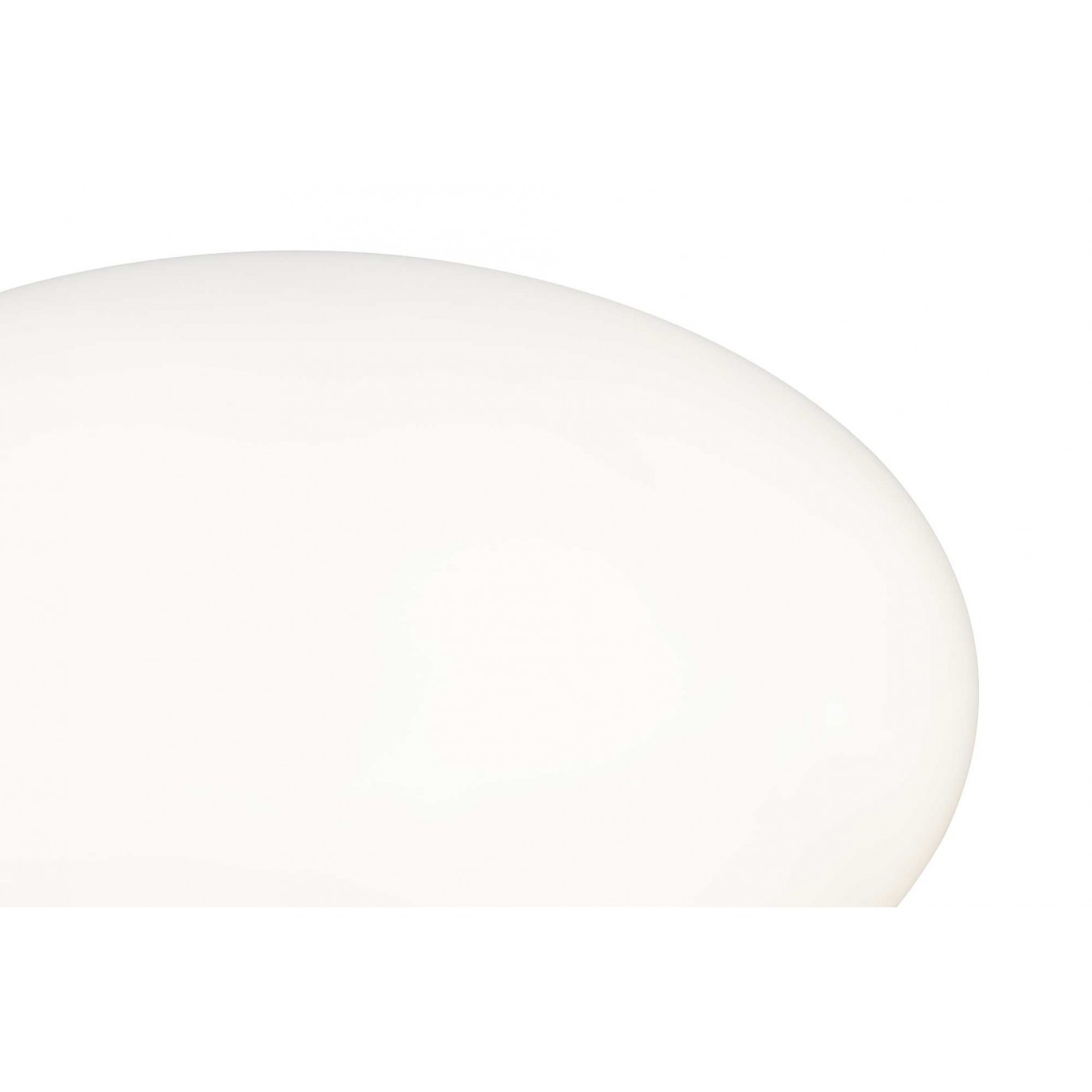 Lampe à poser XXL en verre coloré style pop - OVALIE