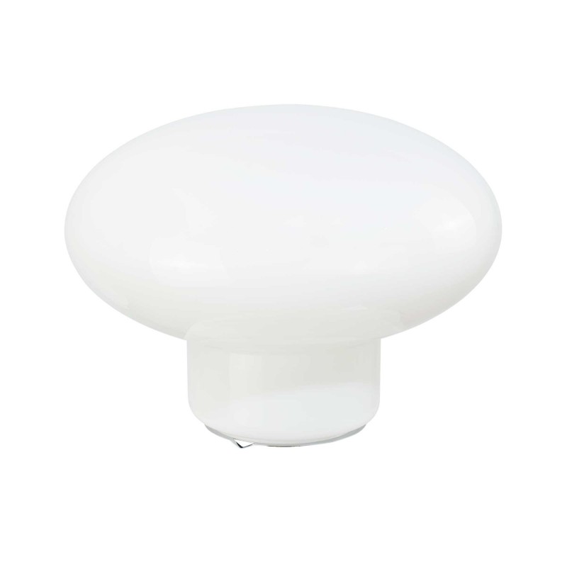 Lampe à poser XXL en verre coloré style pop - OVALIE