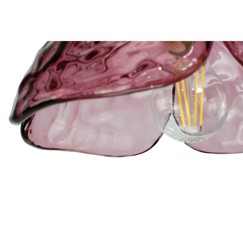 Suspension en verre coloré style rétro - KLOVER