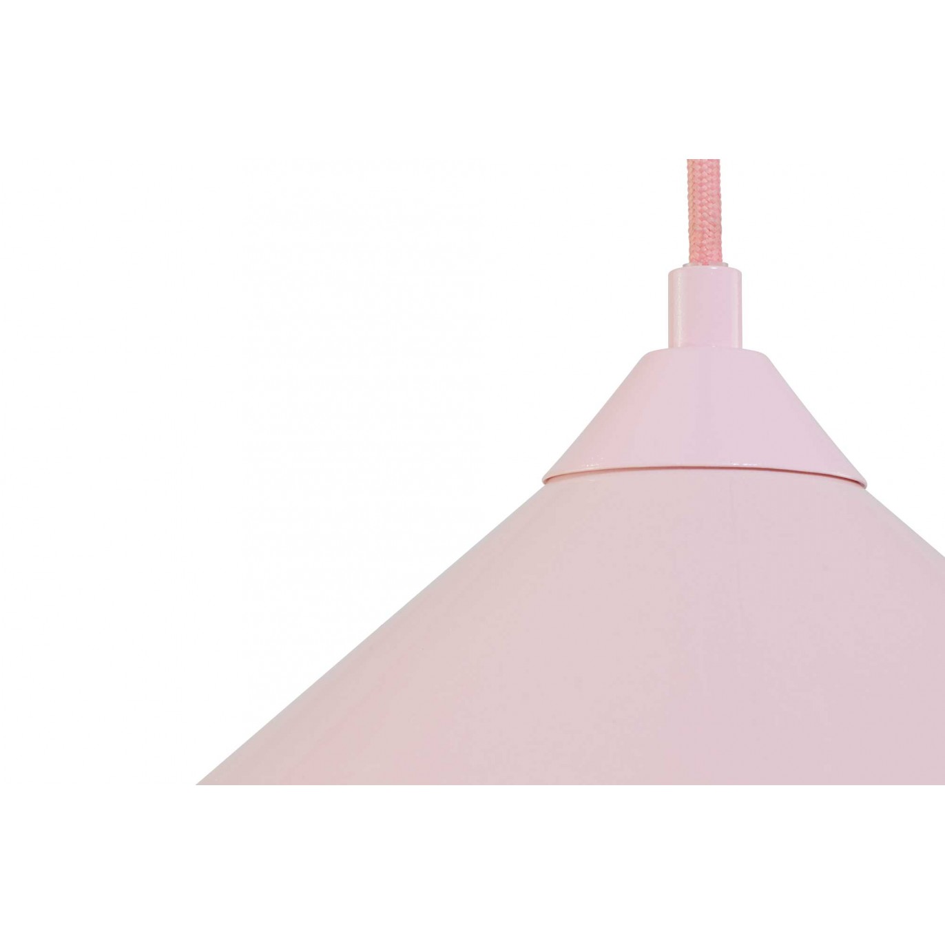 Suspension en céramique colorée et cordon textile - ZUMO