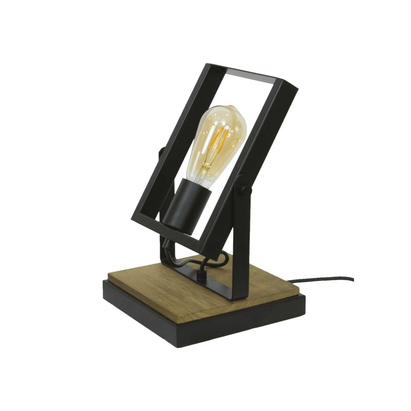 Lampe à poser orientable en métal et bois - NOOLI