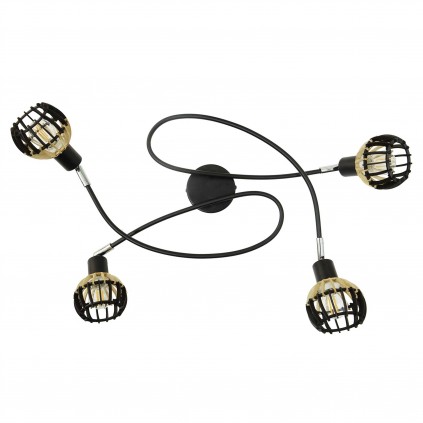Plafonnier en bois 4 lumières - COBLENCE
