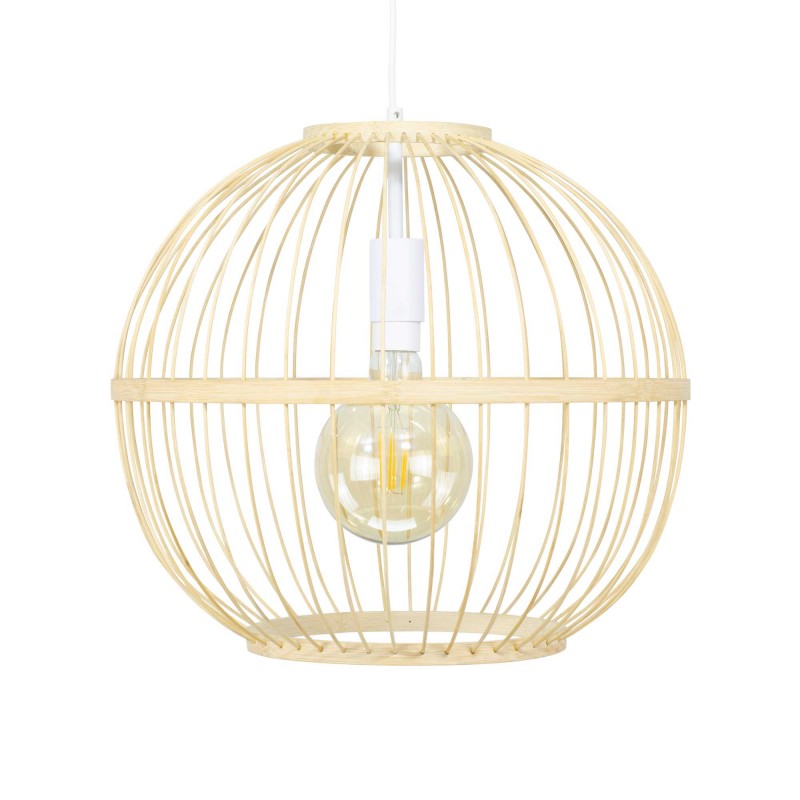 Suspension ronde en bambou - NANKIN