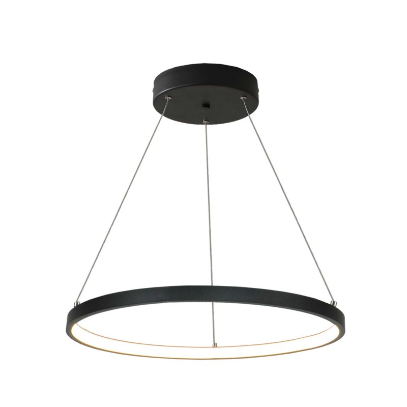 Suspension circulaire en aluminium et LED - Moyen modèle - VECLON