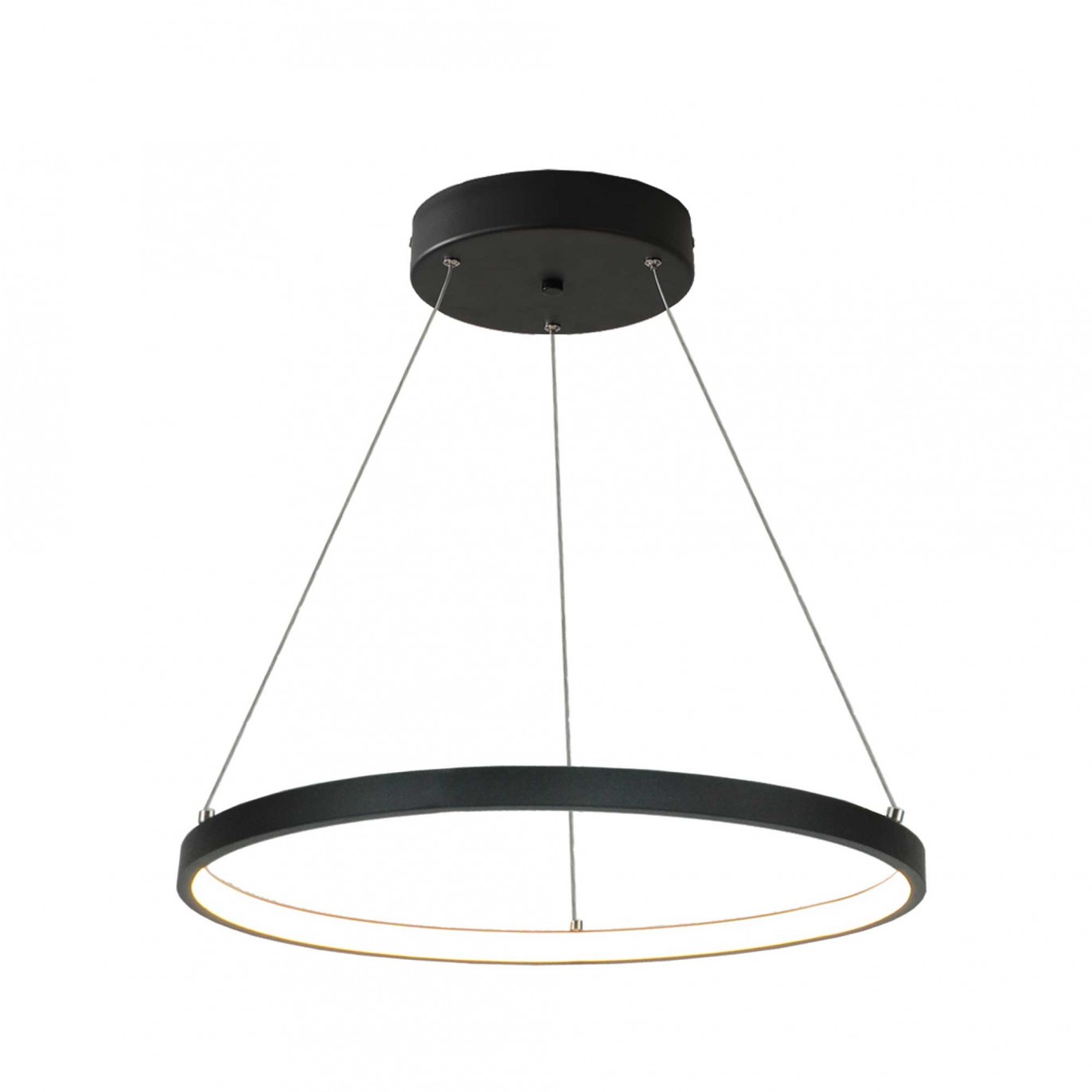 Suspension circulaire en aluminium et LED - Moyen modèle - VECLON