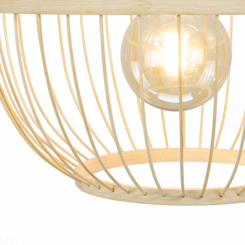 Suspension ronde en bambou - NANKIN