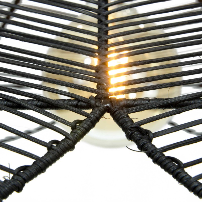 Suspension en rotin et métal - ANDENE