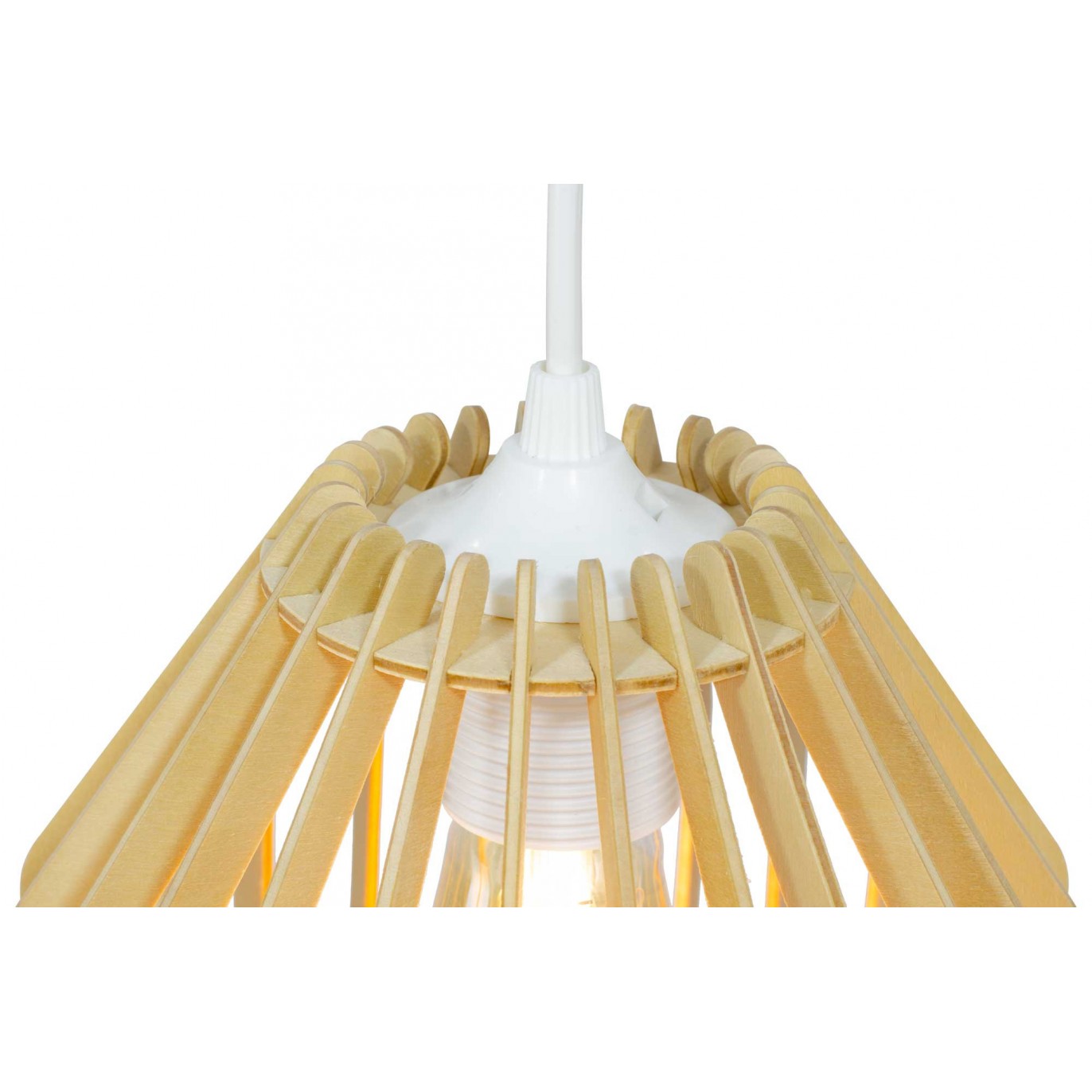 Suspension en lamelles de bois - NINOWOOD