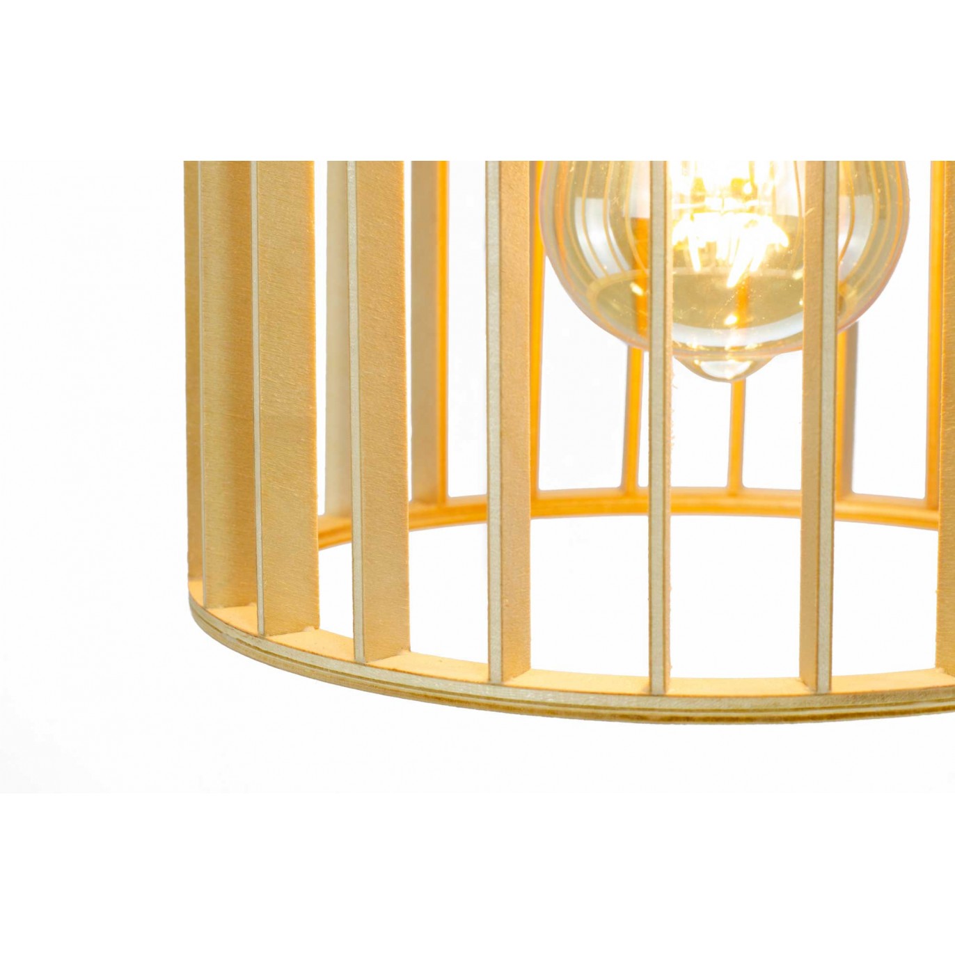 Suspension en lamelles de bois - NINOWOOD