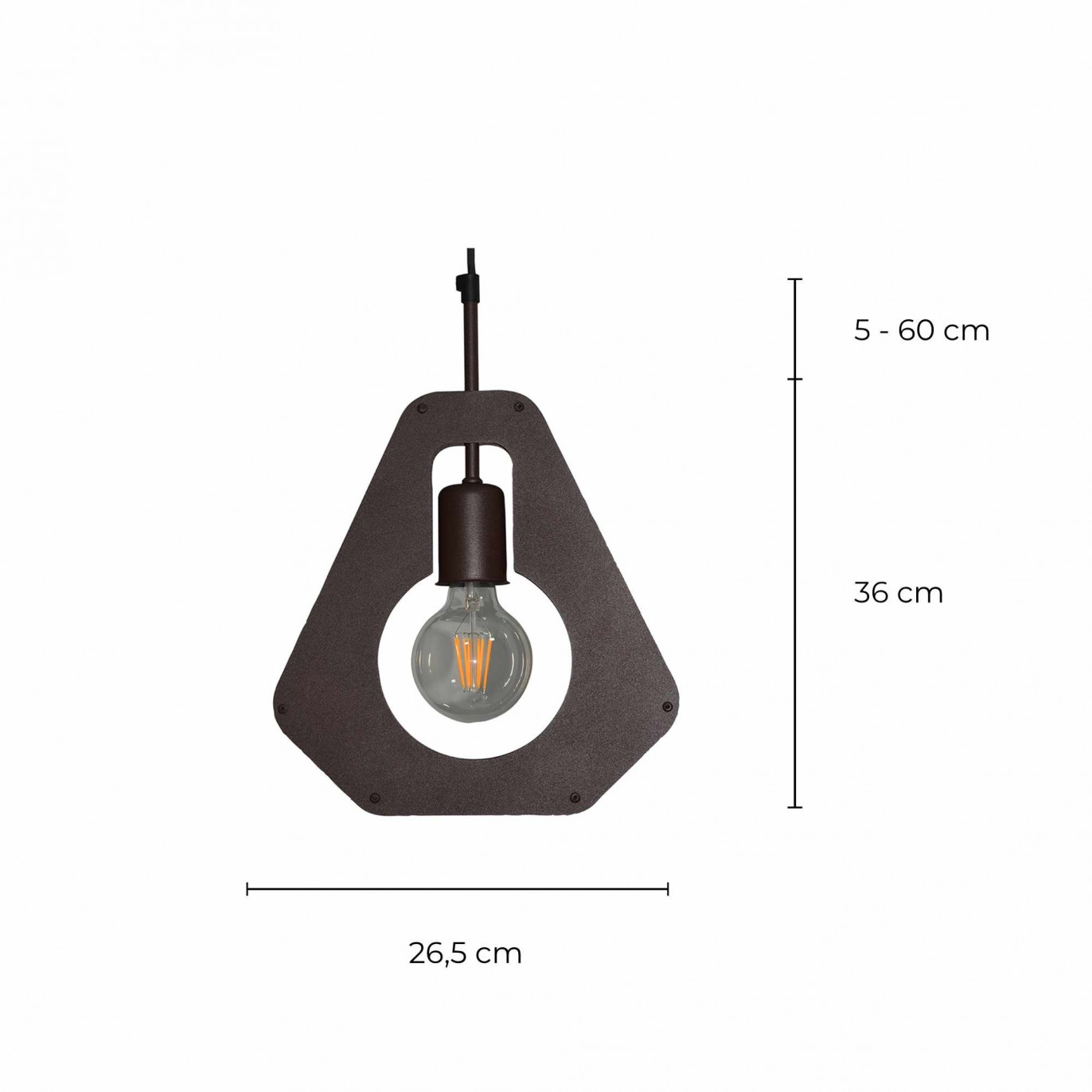 Suspension en métal design - HASDEN B