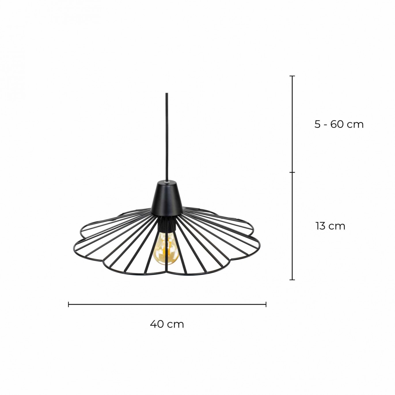 Suspension en métal - Petit modèle - KANANGA