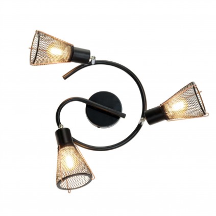 Plafonnier en métal 3 lumières - FORLINE