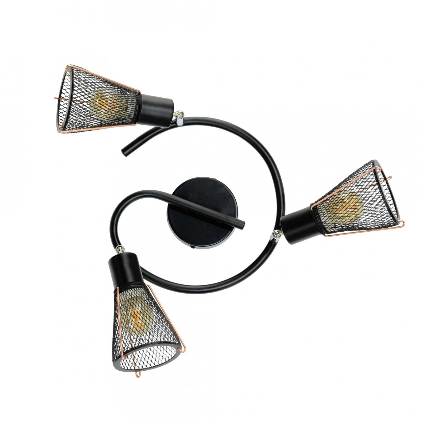 Plafonnier en métal 3 lumières - FORLINE