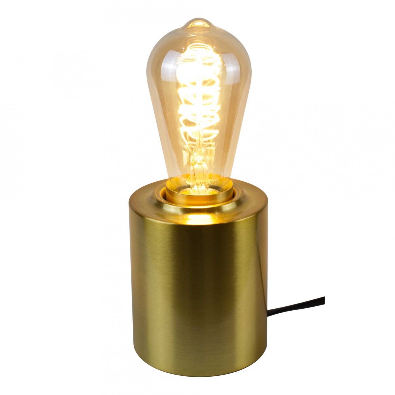 Ampoule LED TOKYO - E27 - ST64 - Intensité moyenne - Blanc chaud - 4W / 2700K / 260lm - Filament spirale - Verre ambré