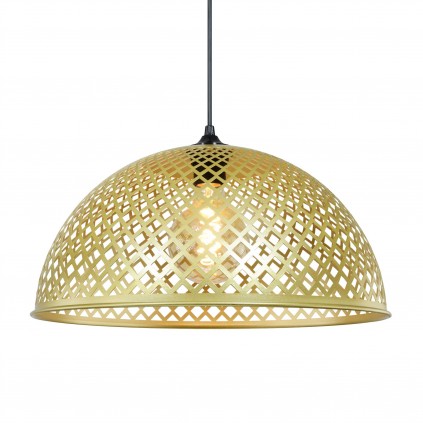 Suspension cloche en métal ajouré - HILIA GM