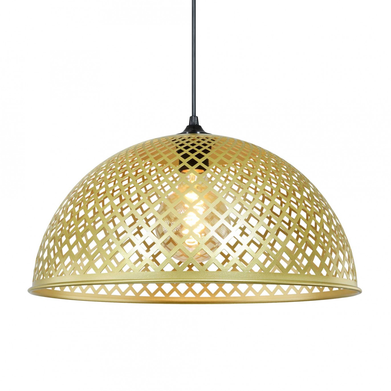 Suspension cloche en métal ajouré - HILIA GM