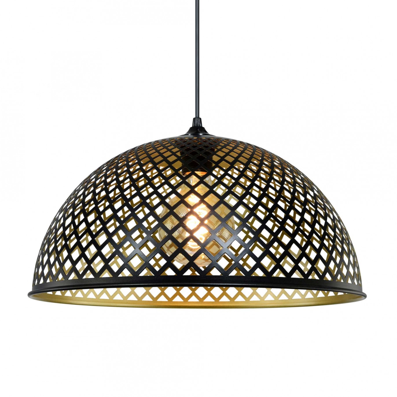 Suspension cloche en métal ajouré - HILIA GM