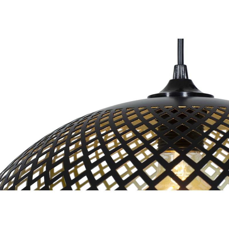 Suspension cloche en métal ajouré - HILIA GM