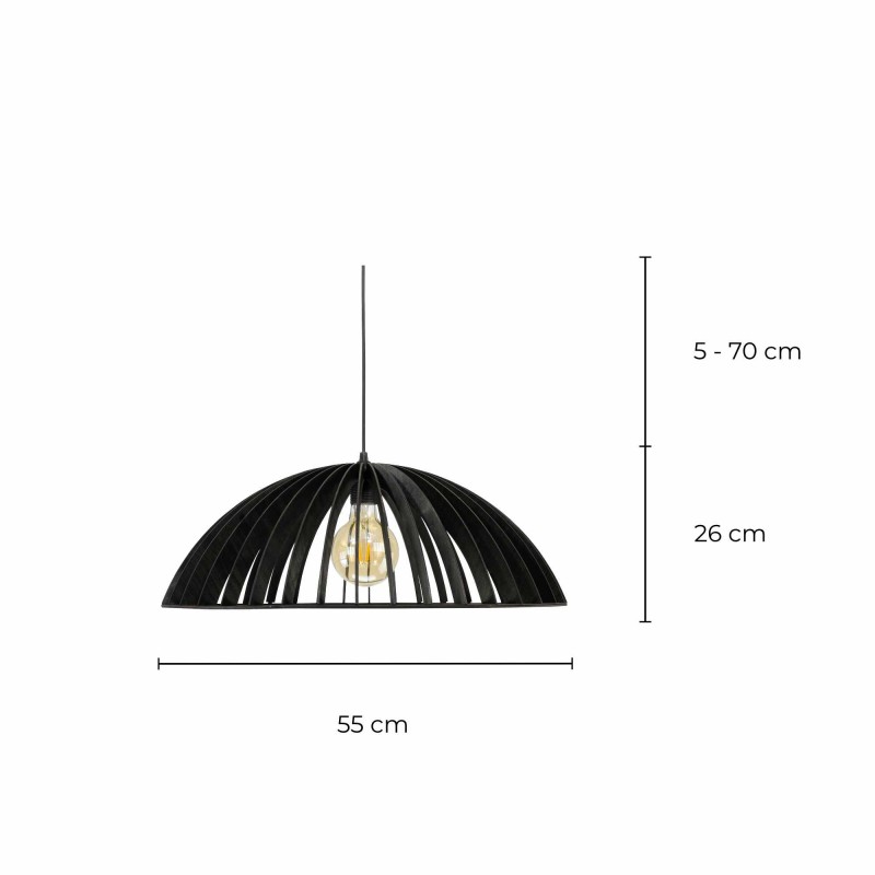 Suspension en lamelles de bois  - SONIGO PM