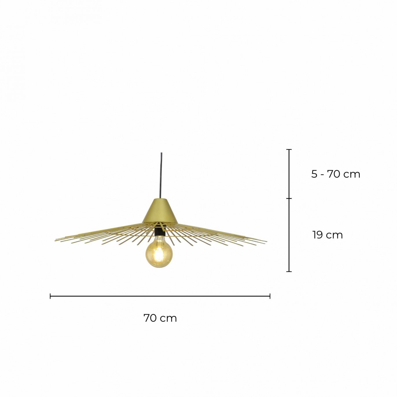 Suspension en métal - TINEOTE