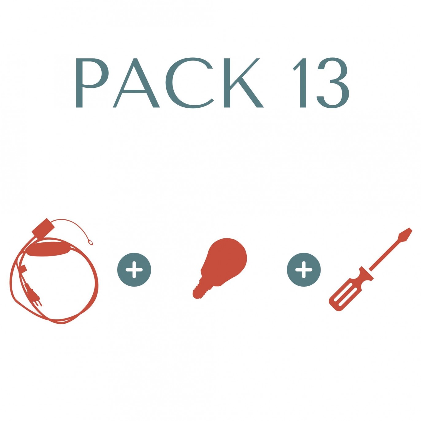 Pack 13 (1 Sensor câble, 1 Ampoule dimmable E14 et Main d'œuvre)