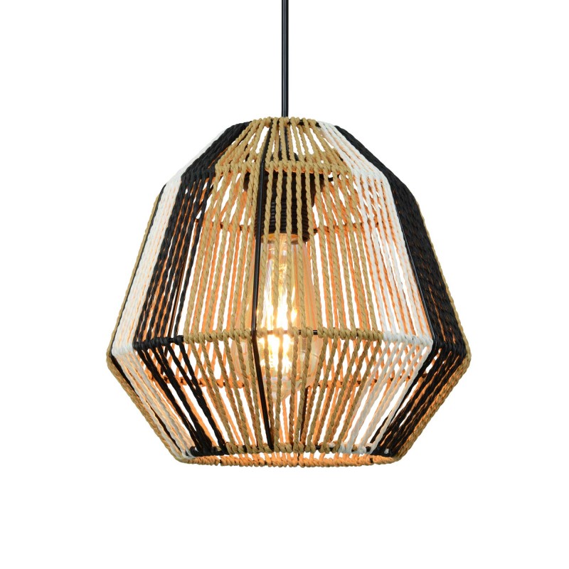 Suspension en ficelle de papier trois couleurs - NILLIS