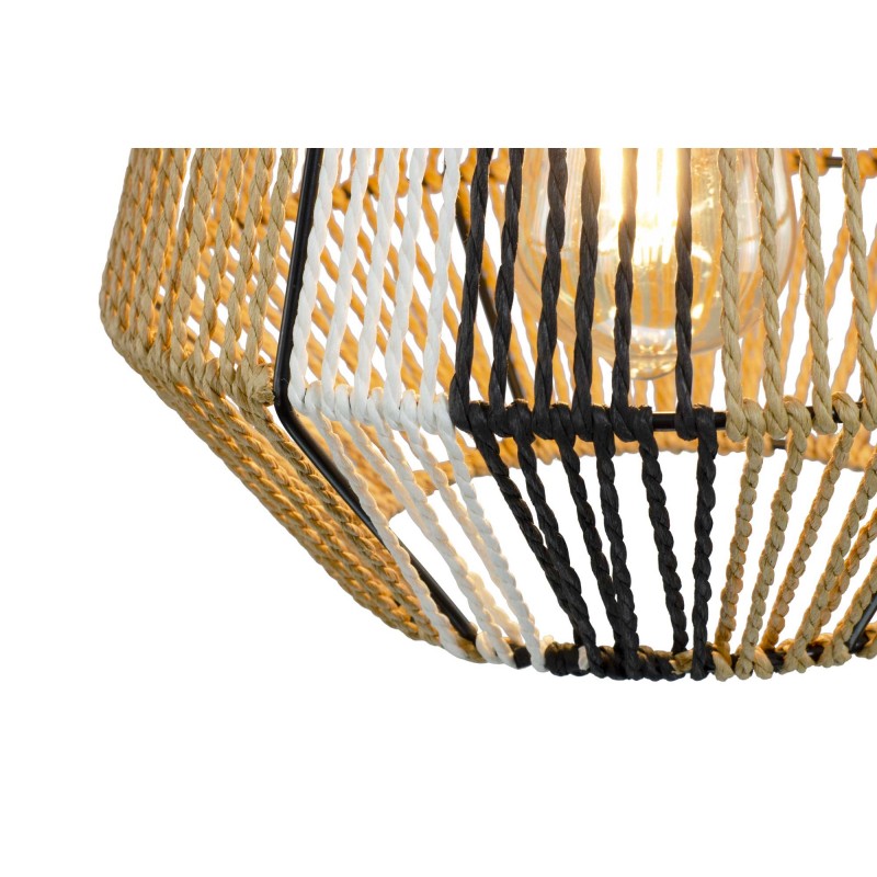 Suspension en ficelle de papier trois couleurs - NILLIS