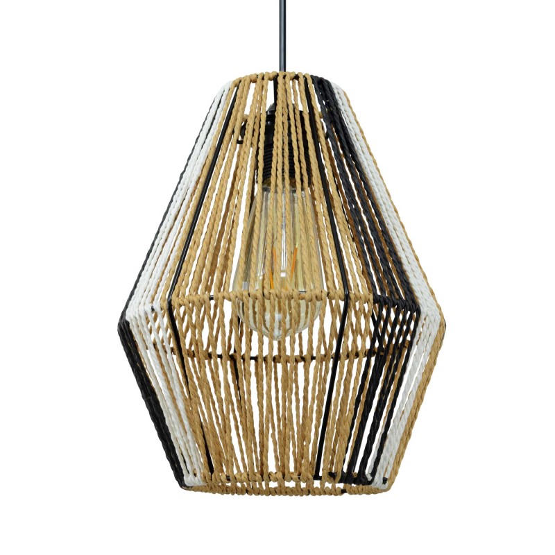 Suspension en ficelle de papier trois couleurs - TILLIS