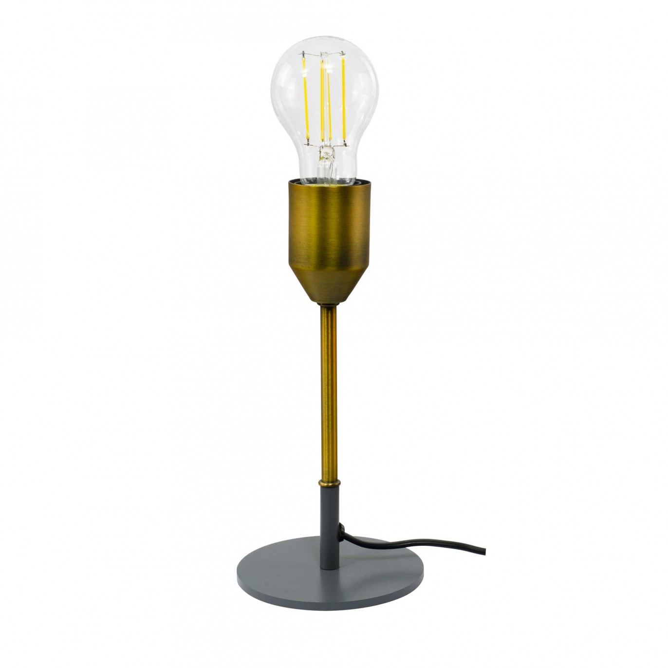 Ampoule LED LIMA - E27 -  Intensité forte - Blanc chaud -  6W / 2700K / 840lm - Filaments droits - Verre transparent