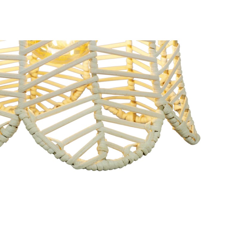 Suspension en rotin coloris naturel - NUFFA