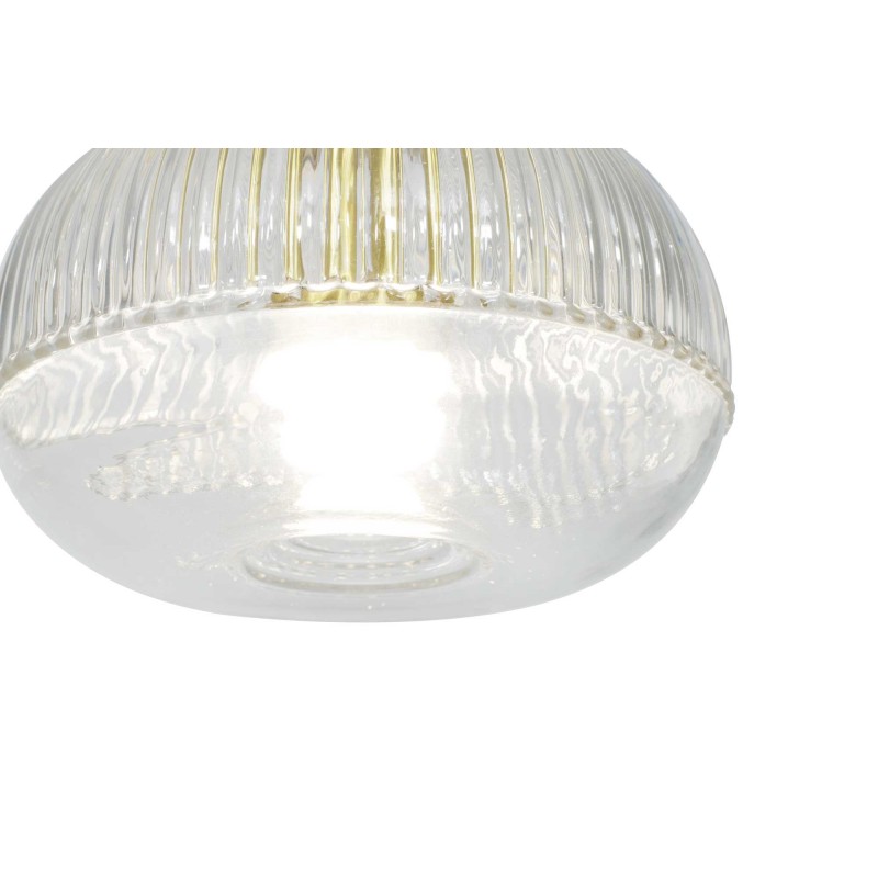 Suspension en verre strié - ELUAN