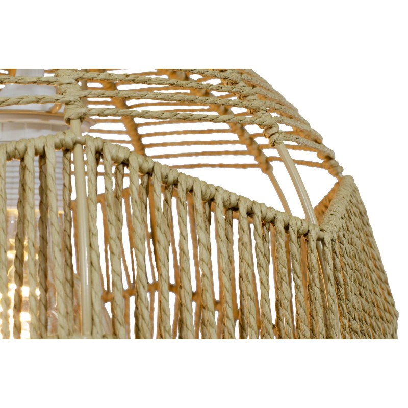 Suspension en ficelle de papier coloris naturel - CARANE