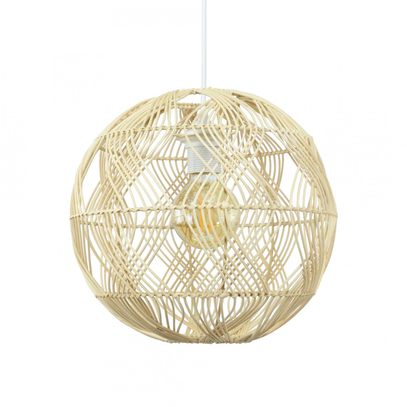 Suspension en rotin naturel - JAMA