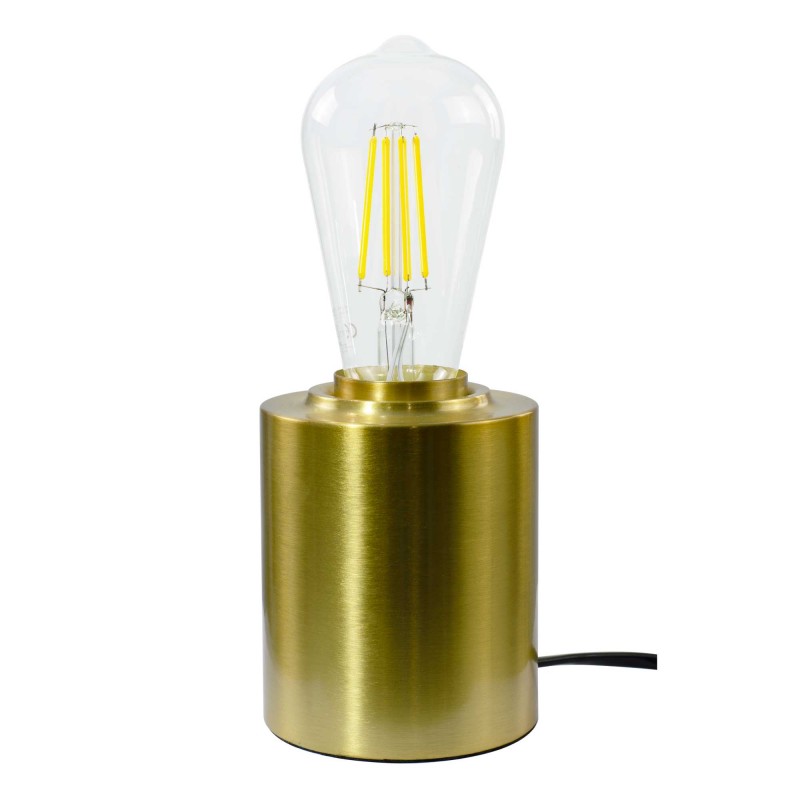 Ampoule LED Dimmable MADRID - E27 - ST64 - Blanc chaud - 8W / 2700K / 1000lm - Filaments droits - Verre transparent