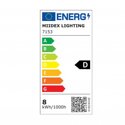 Ampoule LED DACCA - E27 - G95 - Intensité forte - Blanc neutre - 8W / 4000K / 1000 lm - Filaments droits - Verre ambré