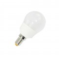 Ampoule LED OSLO - E14 - P45 - Intensité moyenne - Blanc chaud -  4W / 3000K / 430lm - Verre blanc opaque