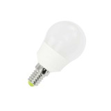 Ampoule LED DILI - E14 - Intensité moyenne - Blanc neutre - 6W / 4000K / 520lm - P45 - Verre blanc opaque