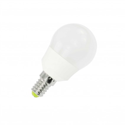 Ampoule LED DILI - E14 - P45 - Intensité moyenne - Blanc neutre - 6W / 4000K / 520lm - Verre blanc opaque