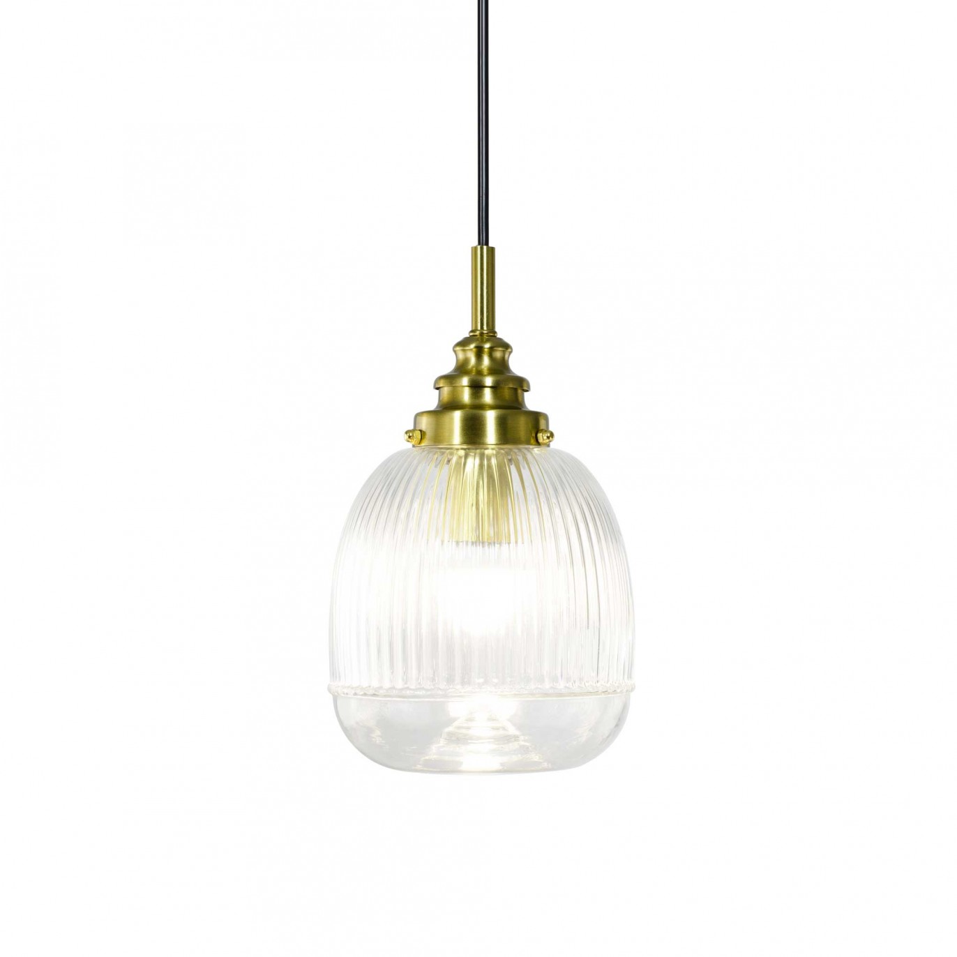 Suspension en verre strié - ELICA