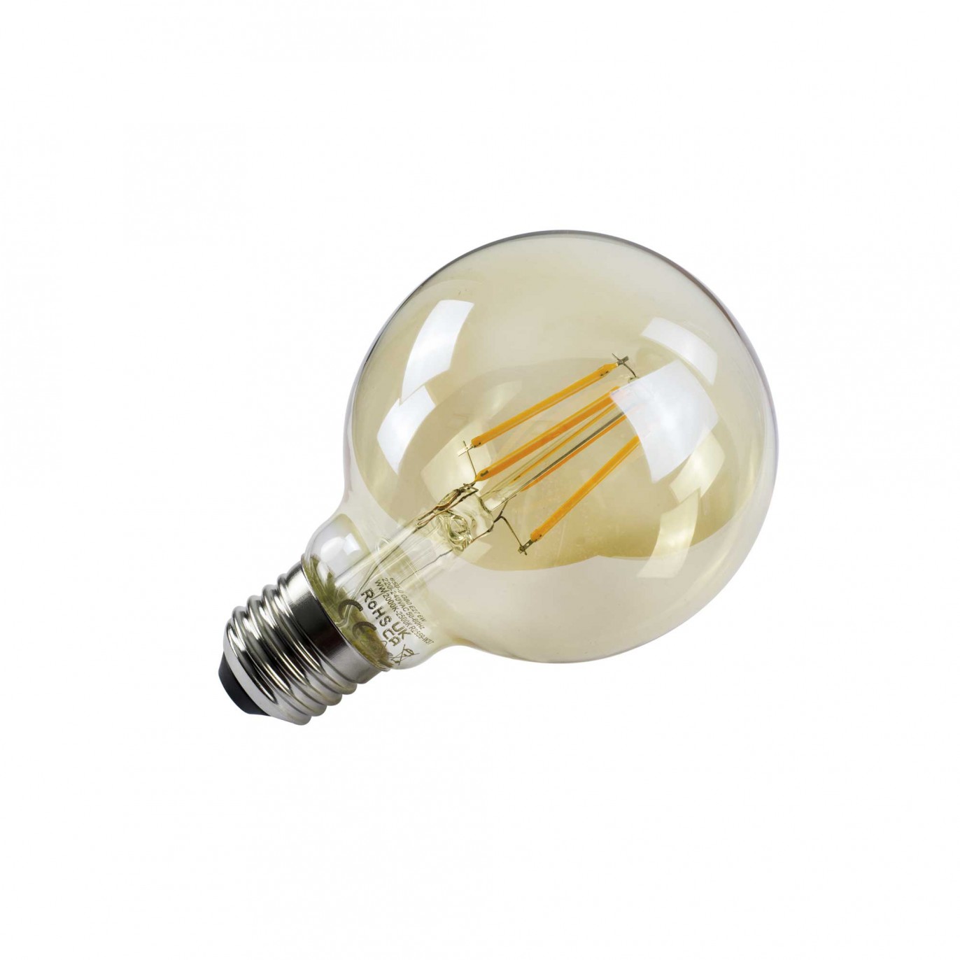 Ampoule LED Dimmable ROME - E27 - Intensité moyenne - Blanc chaud