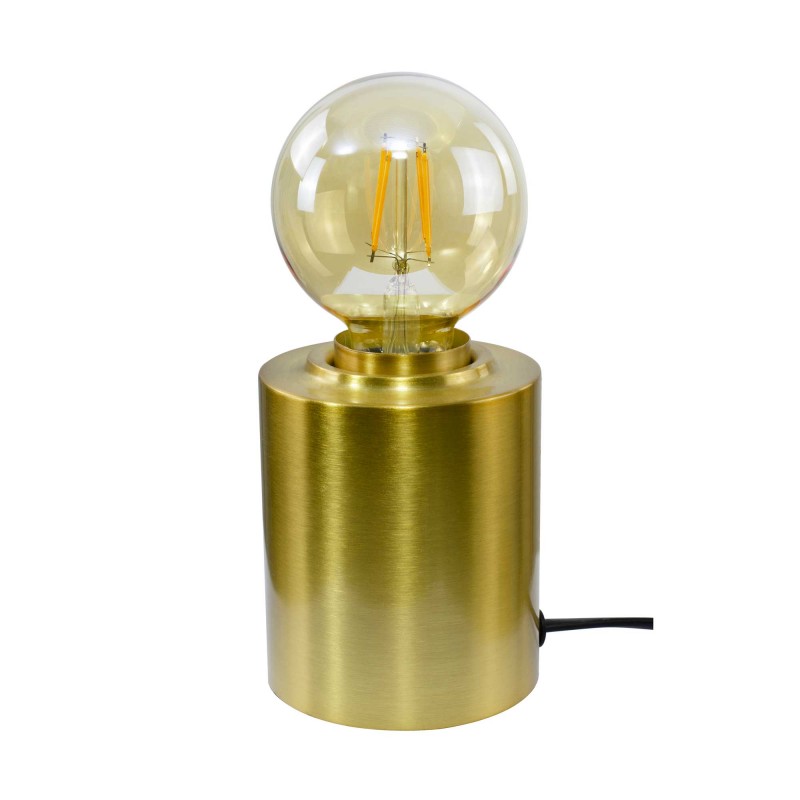 Ampoule LED Dimmable ROME - E27 - G80 - Intensité moyenne - Blanc chaud - 6W / 2500K / 495lm - Filaments droits - Verre ambré