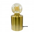 Ampoule LED Dimmable ROME - E27 - G80 - Intensité moyenne - Blanc chaud - 6W / 2500K / 495lm - Filaments droits - Verre ambré