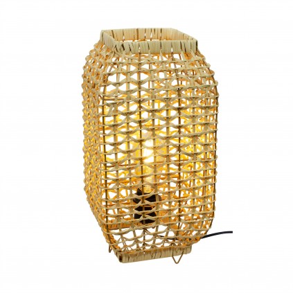 Lampe à poser en rotin naturel - AMBA PM