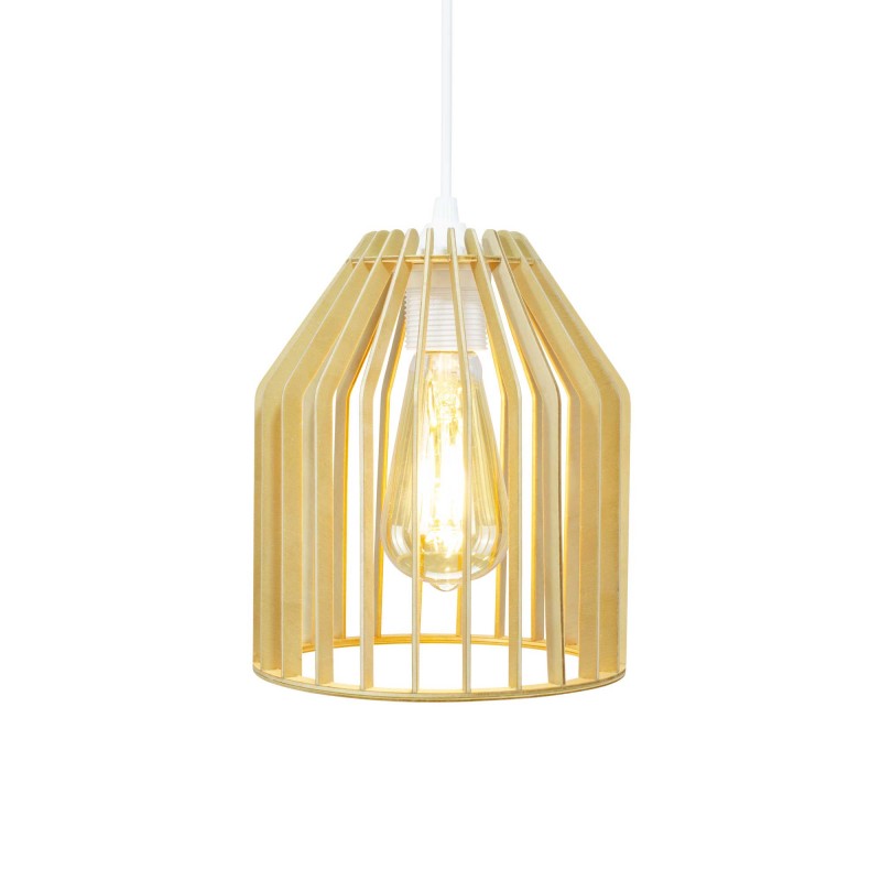 Suspension en lamelles de bois - NINOWOOD
