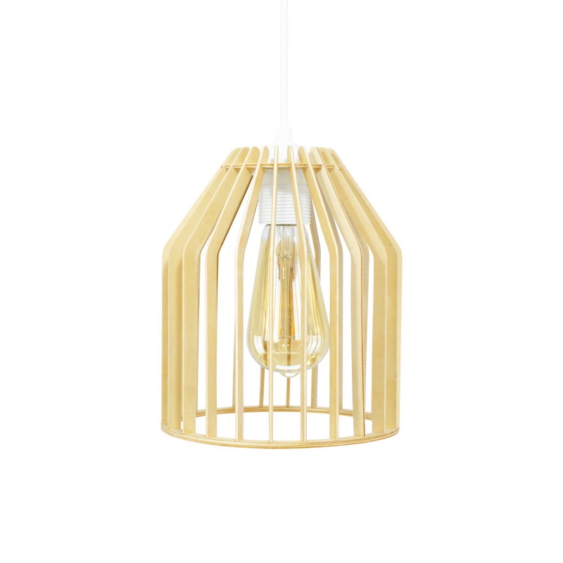 Suspension en lamelles de bois - NINOWOOD