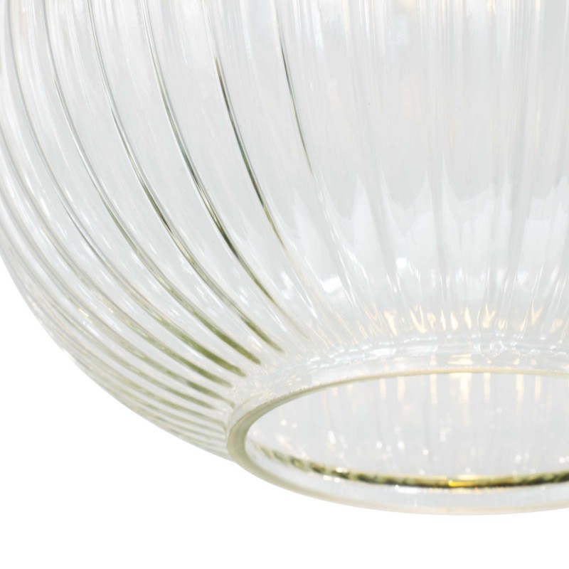Suspension en verre strié - CHAMBRET